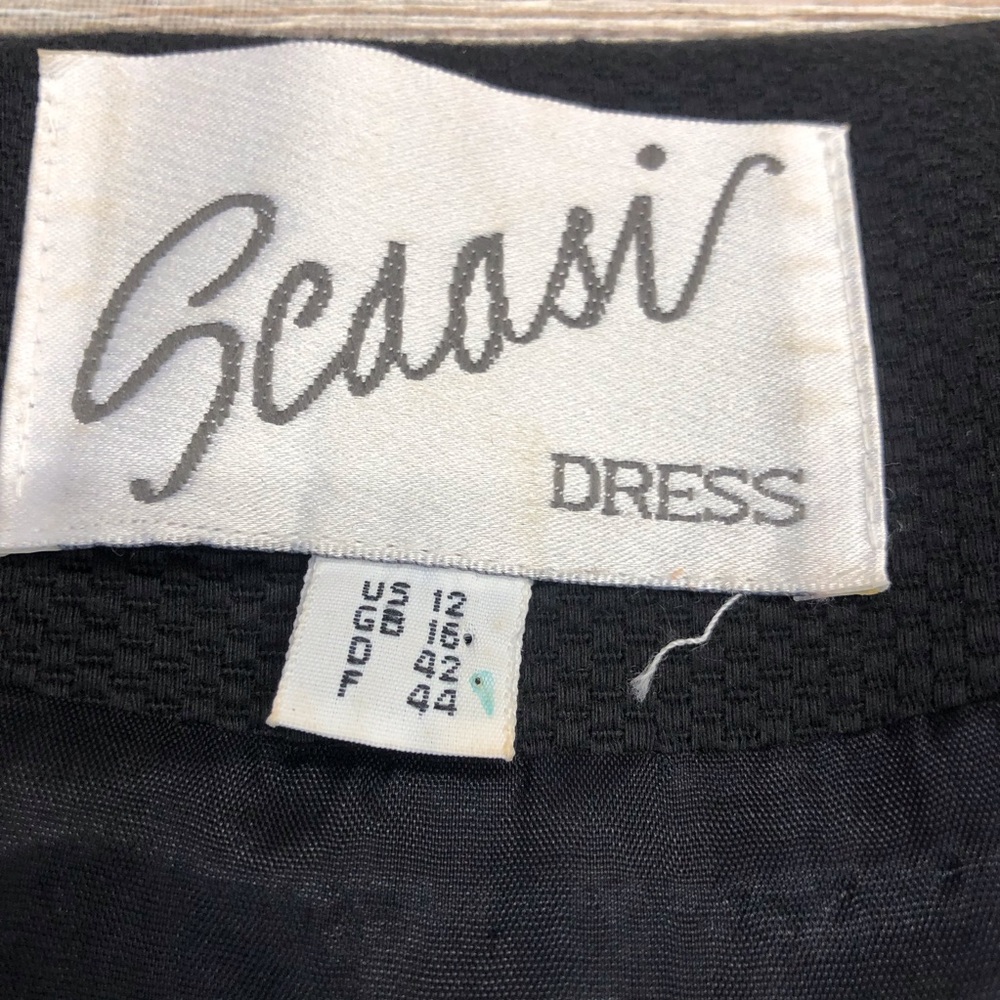 Scaasi Black Whimsygoth Y2k Corsett Lace Jacket - Picture 10 of 16